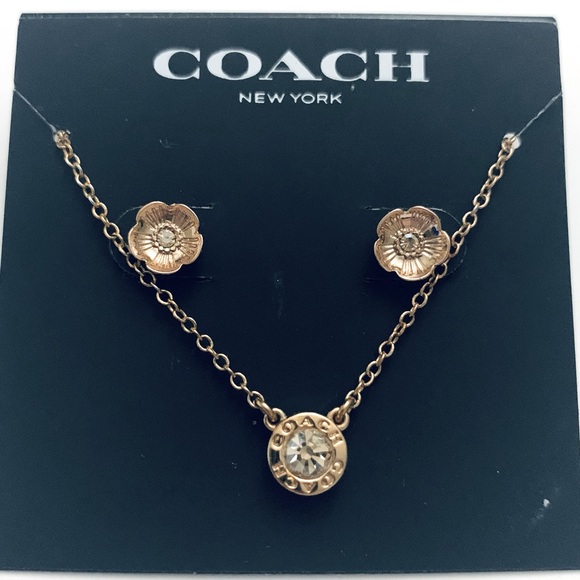 Sexy Rose Gold - COACH Necklace & Earring Set - Picture 8 of 10